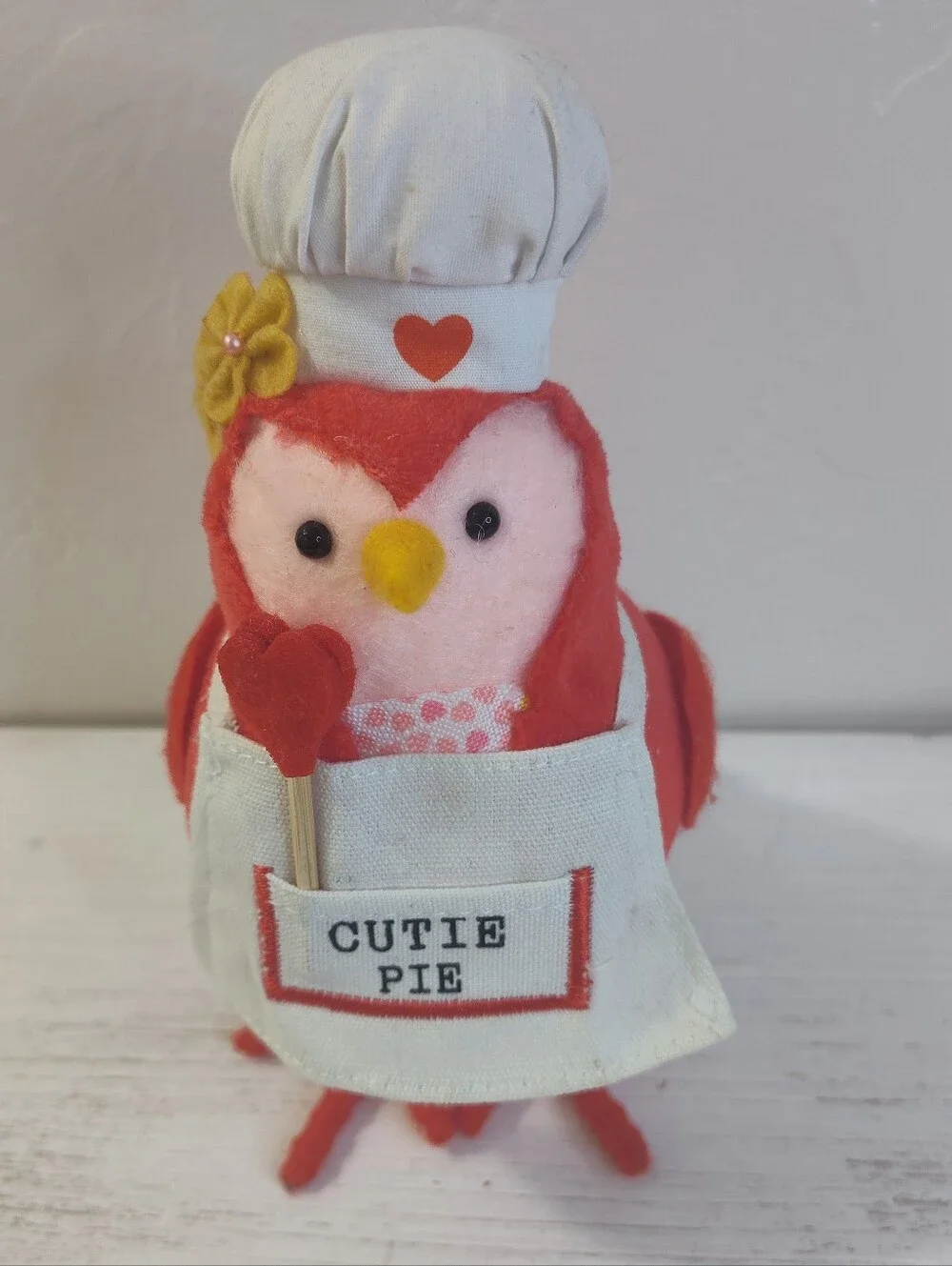 Target Spritz Featherly Friends Valentine's Day Bird Figurine 2023 Cutie Pie
